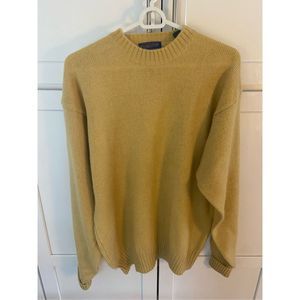 Pendleton 100% Shetland 100% Virgin Wool Pullover Sweater Large Mens Vintage